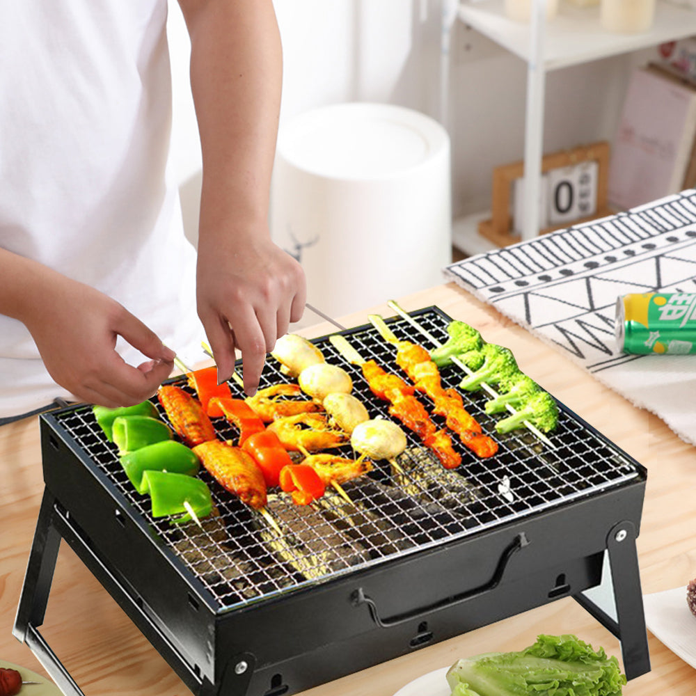 Portable Foldable Charcoal BBQ Grill