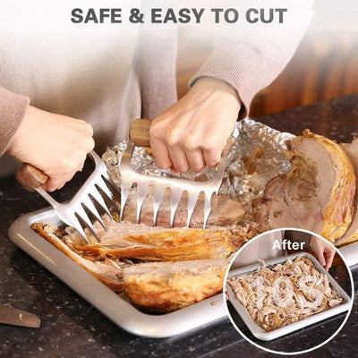 Manual Meat Clamp Roasting Fork