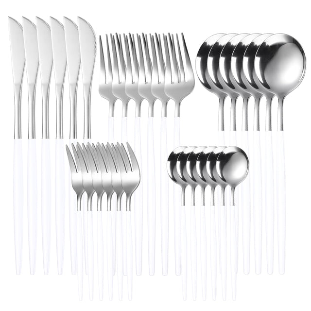 Gold Stainless Steel Cutlery Set
