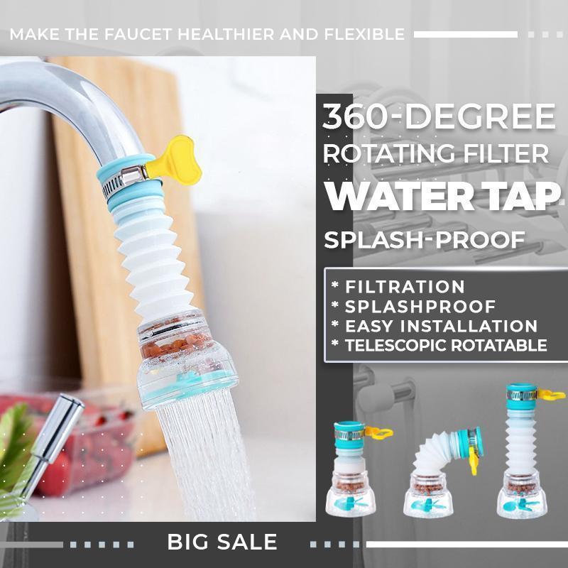 360 Degree Rotating Filter Splash-proof Faucet