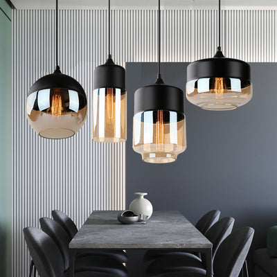 4 Style Modern Glass Pendant Lamp Lights