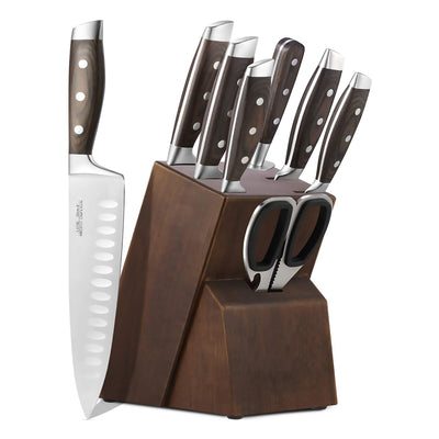 Wood Handle Kitchen Knives