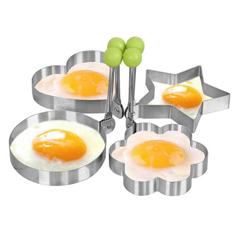 Creative Four Shapes Stainless Steel Fried Egg Maker