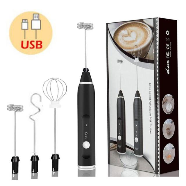 Electric Milk Wireless Frother 3 in 1 Pack