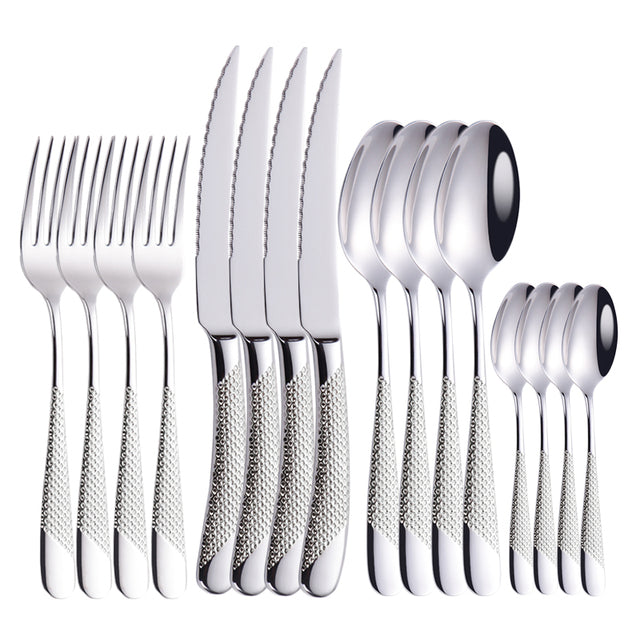 Golden Stainless Steel Cutlery Set