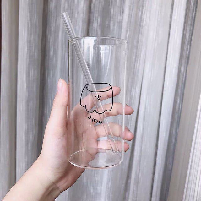 Mountain Glass Cup Heat-resistant Drinkware