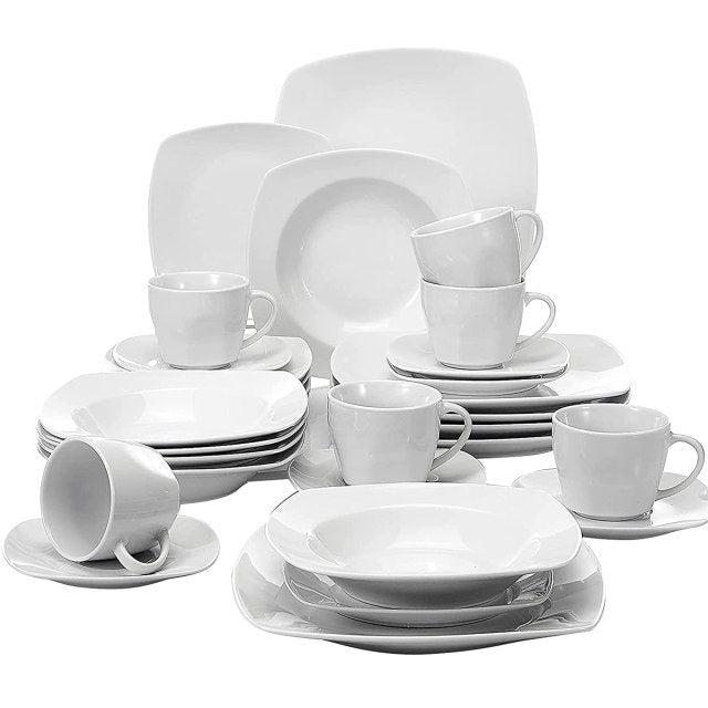 30/60 Piece Porcelain Dinner Set