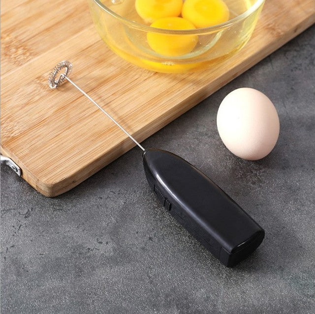 Electric Milk Coffee Frother Whisk Mixer